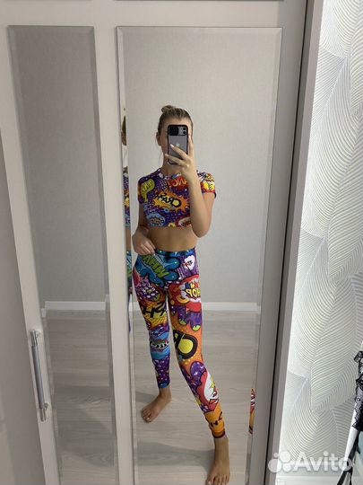 Спортивный костюм для фитнеса женский