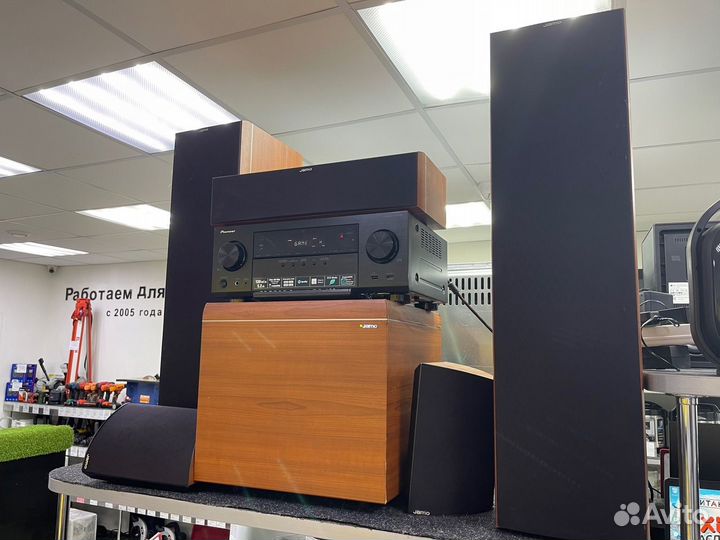 Акустическая система 5,1 Jamo e650+pioneer vsx-529