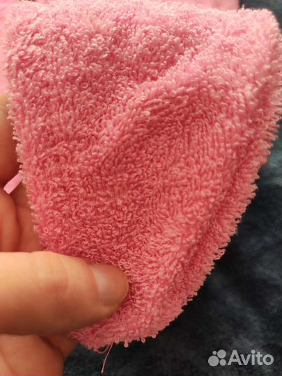 Комплект для ванной. Полотенце, тюрбан, варежка