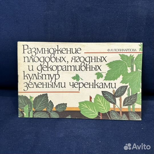 Поликарпова Ф. Я. Размножение зелеными черенками
