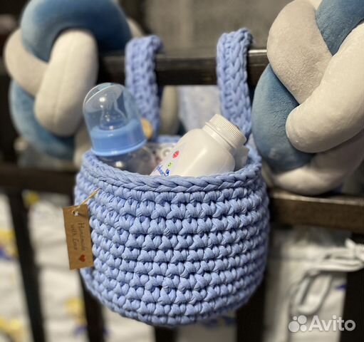 Подвесная корзинка для кроватки