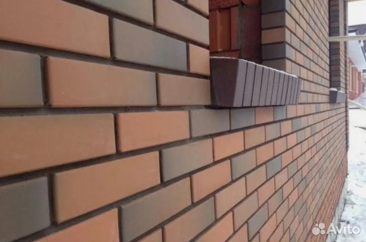 Кирпич облицовочный. Доставка за 1 день