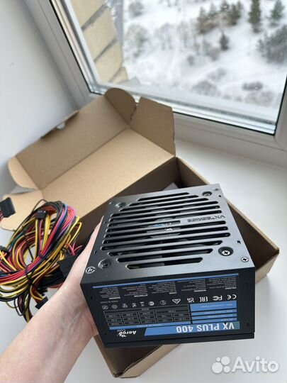 Новый Блок питания AeroCool VX plus 400W
