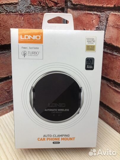 Держатель в автомобиль с бзу ldnio MA02 10Вт