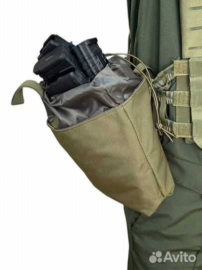 Подсумок для сброса магазинов 21х24,5см (олива)