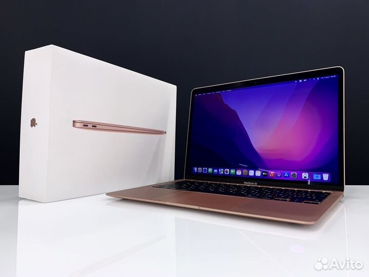 MacBook Air M1 Gold Идеал, Рст, 95Акб