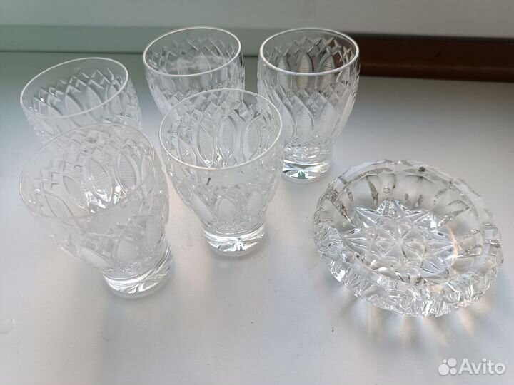 Рюмки пепельница СССР