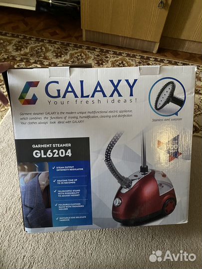 Отпариватель вертикальный galaxy GL6204