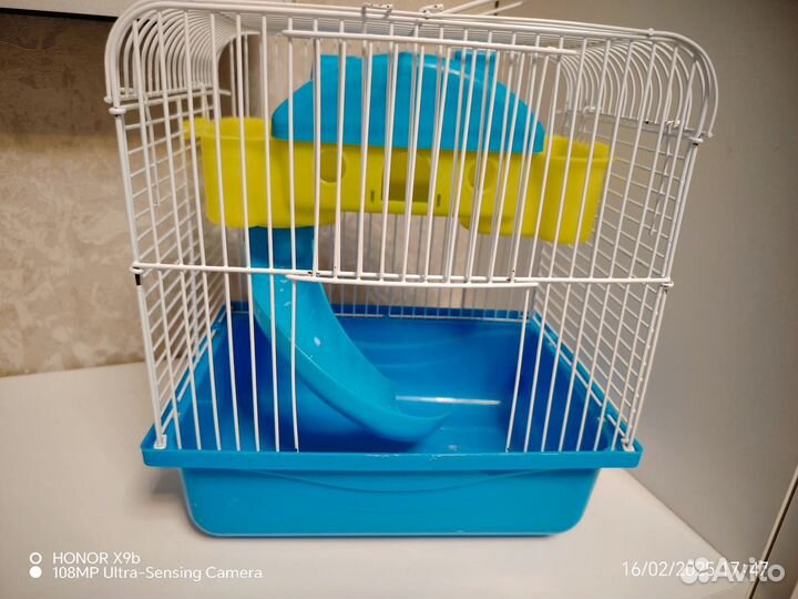 Переноска-клетка для хомяка