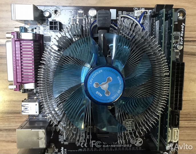 Материнская плата Gigabyte LGA 1150 i3-4130 4 Гб