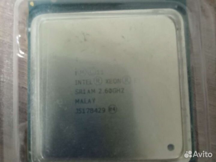 Процессор intel xeon E5-2630v2