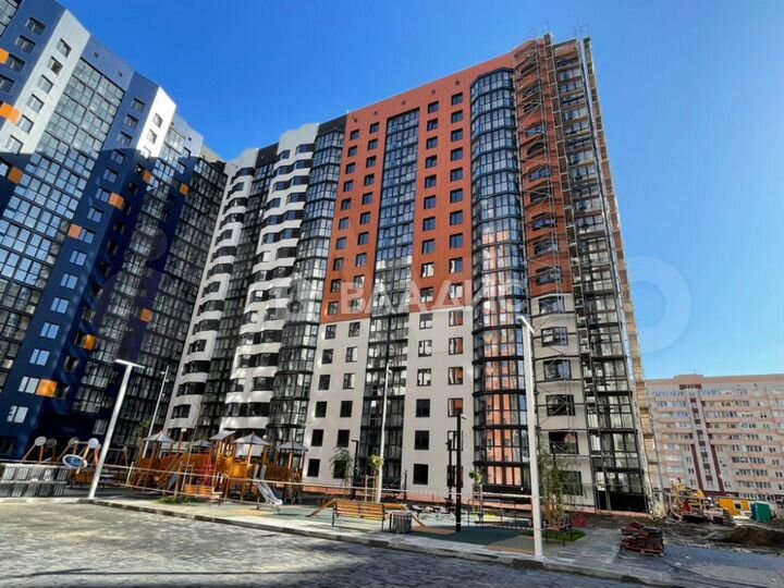 2-к. квартира, 56,1 м², 1/16 эт.