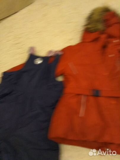 Костюм теплый для девочки 9-11 лет