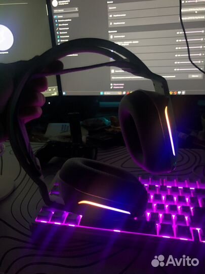 Наушники logitech g733