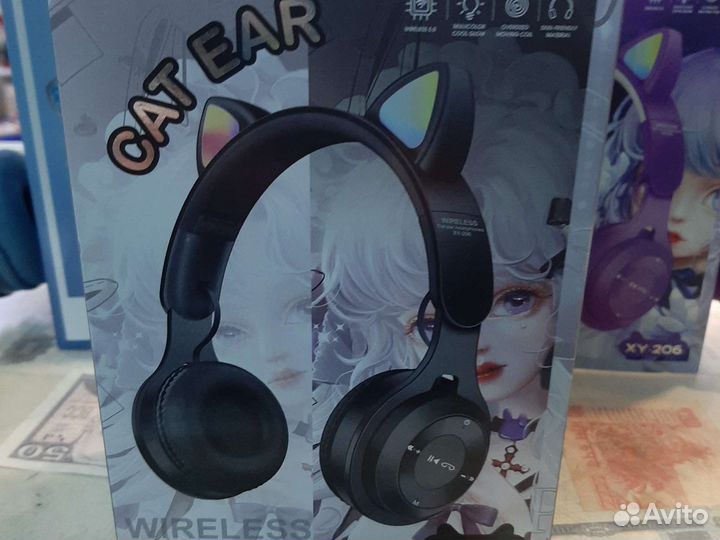 Беспроводные наушники Bluetooth с подсветкой