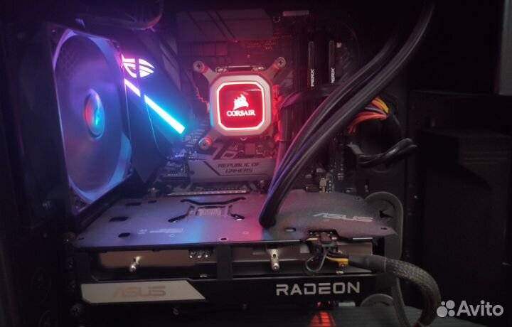 Сво Corsair h100i pro rgb