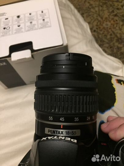 Зеркальный фотоаппарат pentax k-x