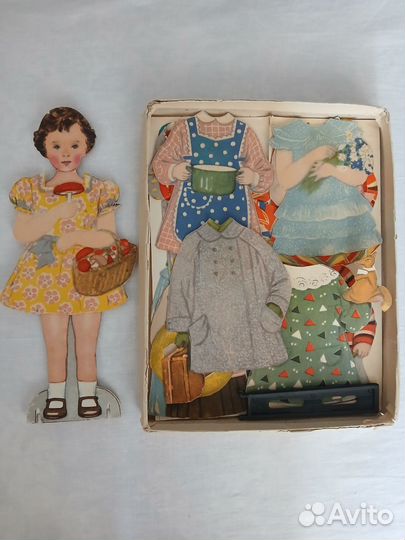 Бумажная кукла Наташа