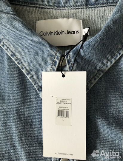 Джинсовая рубашка Calvin Klein Jeans новая