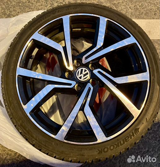 Шины с дисками R17 на VW Polo, Golf, Skoda Rapid