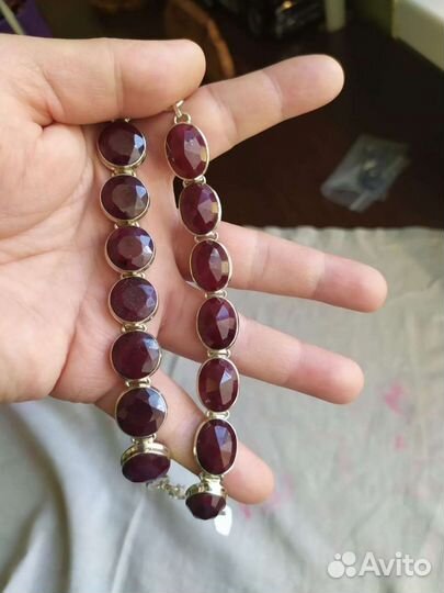 Аметист, гранат, Рубин драгоценные камни