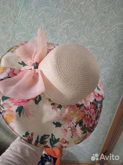 Шляпа женская пляжная