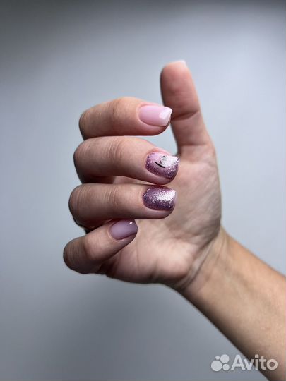 Маникюр, укрепление, гель-лак