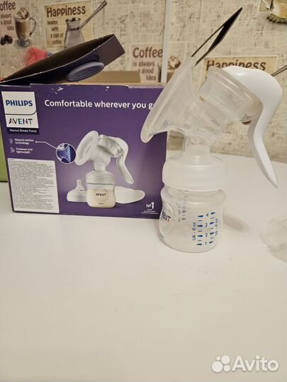 Молокоотсос avent ручной