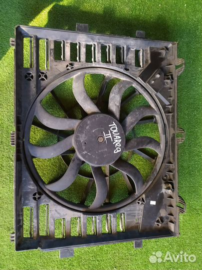 Диффузор радиатора Volkswagen Touareg NF