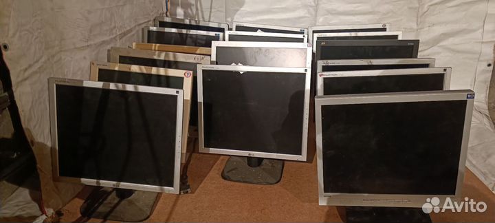 Монитор для компьютера на запчасти