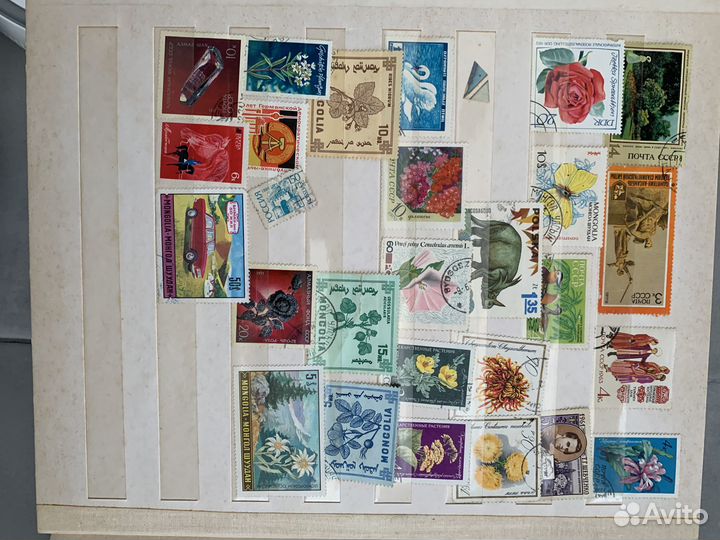 Два альбома с марками