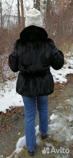 Шуба норковая 46