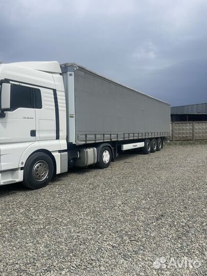 Полуприцеп тентованный Krone SD, 2014