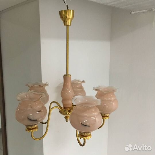 Люстра ретро винтаж СССР