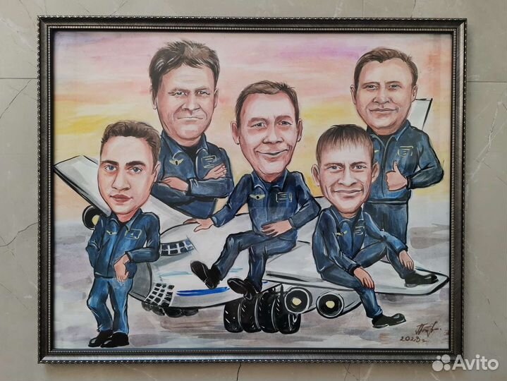 Портреты / шаржи по фото