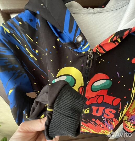 Толстовка among us