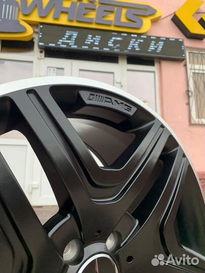 Разноширокие диски на Mercedes S-class R19 5x112