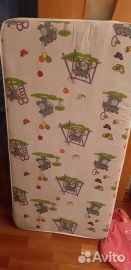 Матрас детский,длина 120ширина 60см