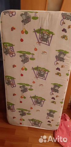 Матрас детский,длина 120ширина 60см