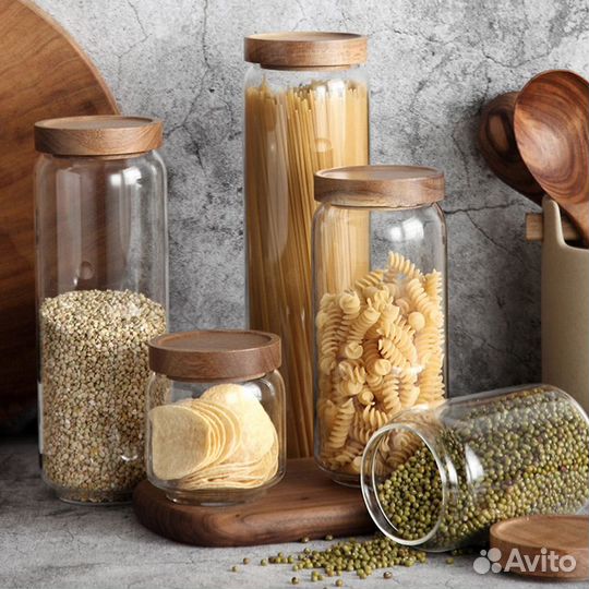 Банка для хранения сыпучих продуктов