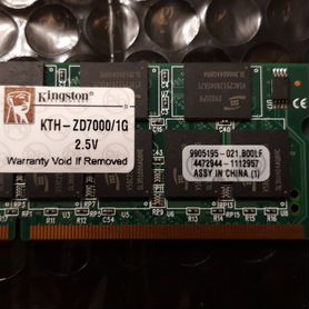 Оперативная память 1гб DDR333