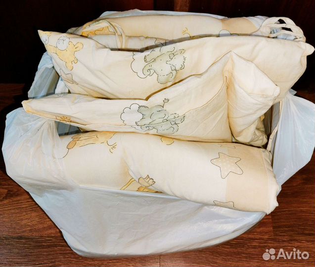 Бортики для детской кроватки