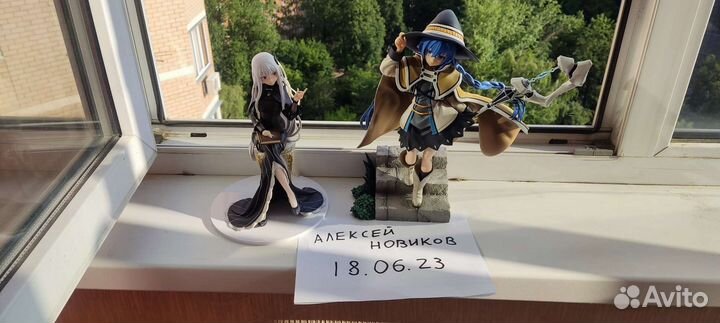 Комплитки Ехидны и Рокси. Коллекционные фигурки