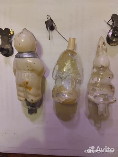 Елочные игрушки СССР