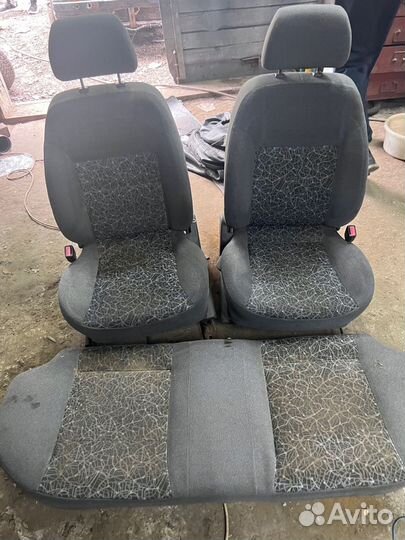 Салон сиденья Ланос передние и задние
