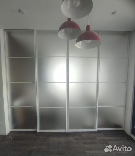 Двери купе для гардеробной на заказ