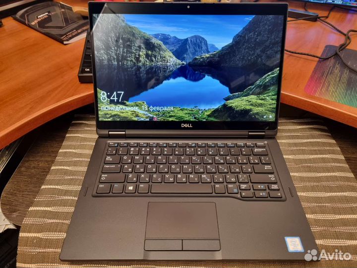 Ноутбук трансформер 2in1 Dell 7390 i7/16Gb/512Gb