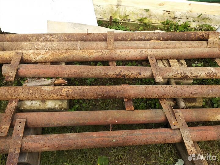 Столбы для забора металлические бу