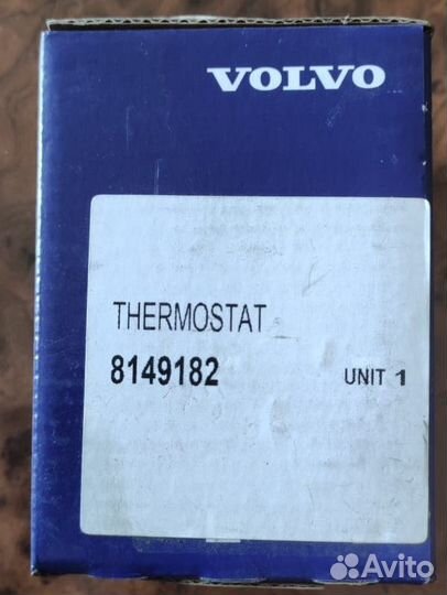 Термостат 82C системы охлаждения Volvo 8149182