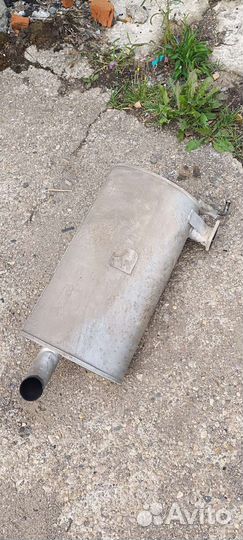 Глушитель mitsubishi outlander 3